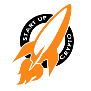 Startup Crypto River design co logo